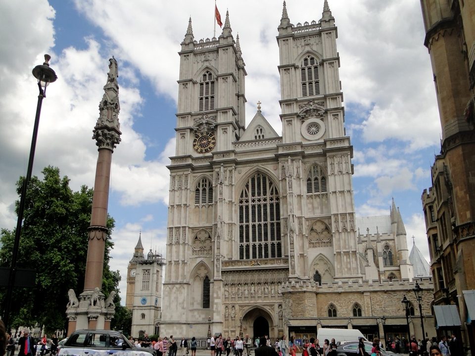 The west front of Westminster Abbey